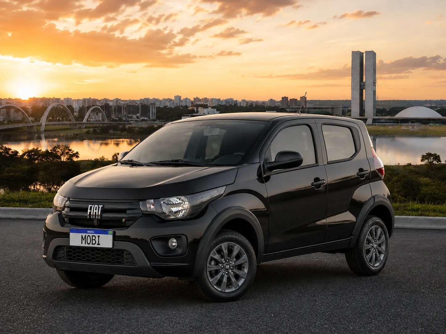 Fiat Mobi ou Renault Kwid